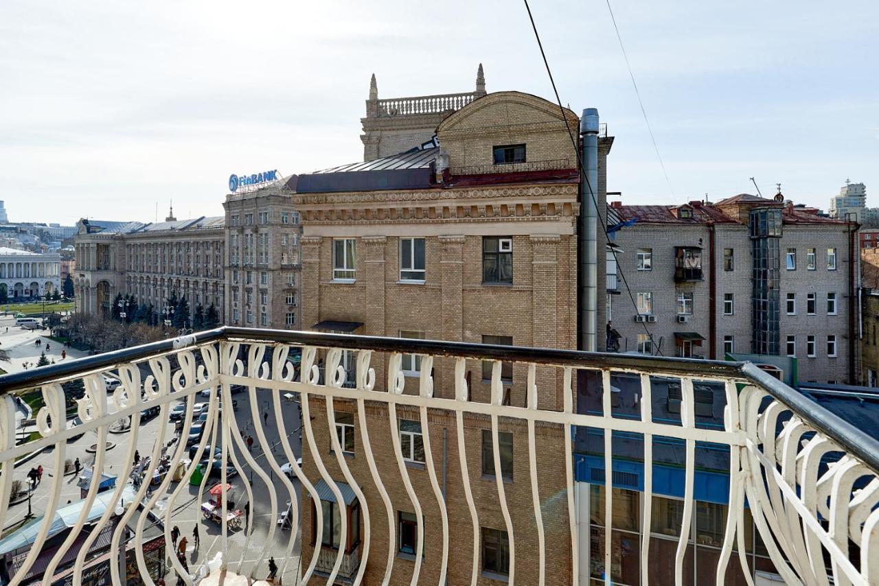 студія з видом на майдан незалежності Apartament